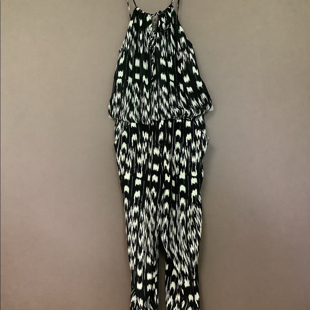 Black and White Jumpsuit